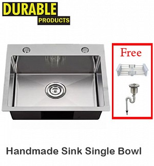 HandMade Kitchen Sink Single Bowl 69 x 44